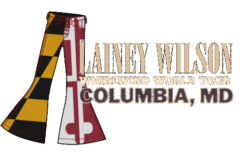 Wild Horses Maryland Sticker by Lainey Wilson