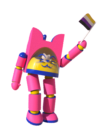 Marching Love Is Love Sticker by Danilo