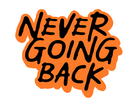 Never Going Back Sticker by Favor Church