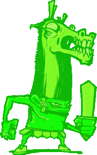 Glow In The Dark Sticker by THE GIMME PROJECT