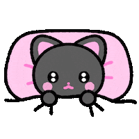Sleepy Cat Sticker