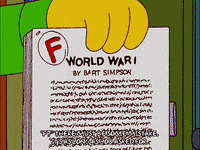 bart simpson f GIF