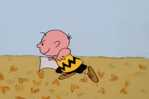Charlie Brown Running GIF by Peanuts