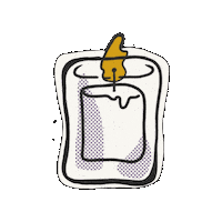 Candle Vela Sticker by La Tamy