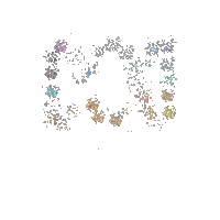 Mardi Gras Rainbow Sticker by ABC TV + IVIEW