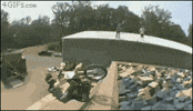 motorcycle falls GIF