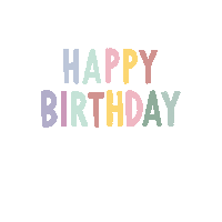 Happy Birthday Party Sticker by Papier Patate