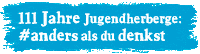 Jubiläum Sticker by Jugendherberge