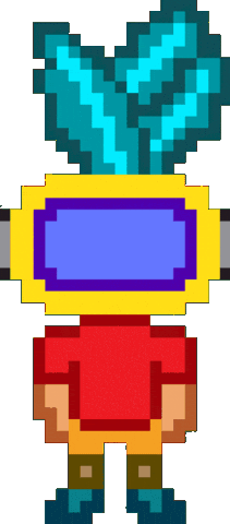 Pixel Advertising Sticker by spMAKE