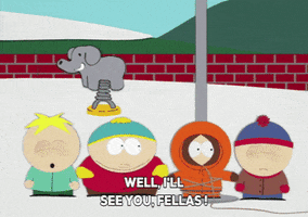 eric cartman snow GIF by South Park 