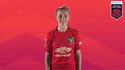 Manchester United Wink GIF by Barclays FAWSL