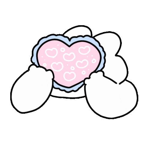 うさぎ Sticker by おめがちゃん