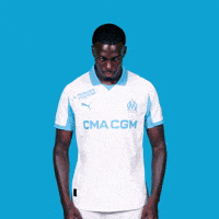 Timothy Weah Football GIF by Olympique de Marseille
