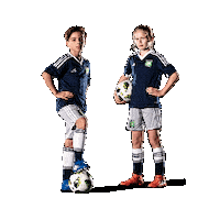CoerverCoachingCRSK football heart soccer kids Sticker
