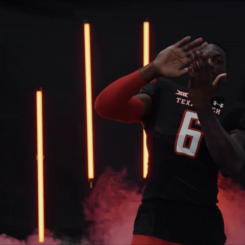 College Football Sport GIF by Texas Tech Football