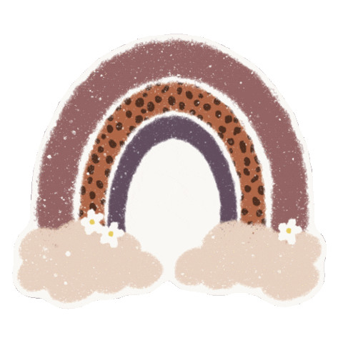 Rainbow Boho Sticker