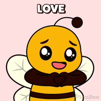 Love You Heart GIF by Plan Bee Studios
