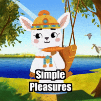 Happy Content GIF by Llamaozi
