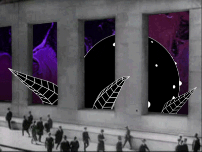 black & white design GIF by BADCODEC