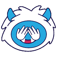 Embarrassed Emoji Sticker by The CakeMonster Official