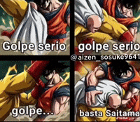 One Punch Man Goku Meme GIF