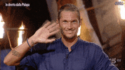 canale 5 goodbye GIF by Isola dei Famosi