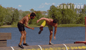 Challenge Balance GIF by Australian Survivor