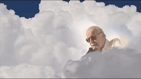 Stan Lee Heaven GIF by MOODMAN