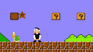 Super Mario Bros Running GIF by LLIMOO