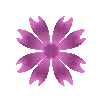 Pink Flower Sticker