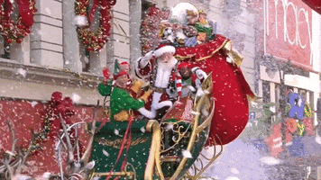 Santa Claus GIF by The 97th Macy’s Thanksgiving Day Parade