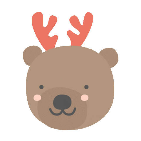 Christmas Bear Sticker by Kwdika Studio