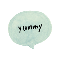 Yummy Sticker by colorfulrat