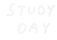 Yycat study yycat study day Sticker