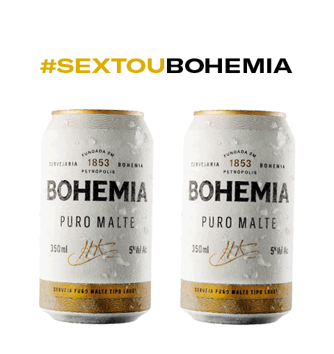 Beer Sextou Sticker by Bohemia Puro Malte