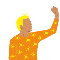 Sign Language Sun Sticker by talkinghands