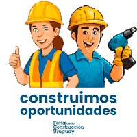 Trabajo Construir Sticker by Feria de la Construcción Uruguay