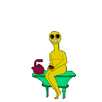 Coffee Shake Sticker