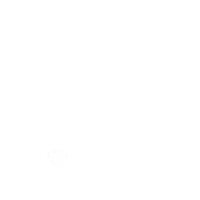 Heart 白 Sticker