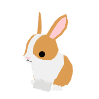 Rabbit うさぎ Sticker