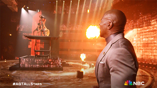 Scared Heart Attack GIF by America's Got Talent