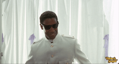 Denzel Washington Reaction GIF by BrownSugarApp