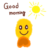 Happy Good Morning Sticker