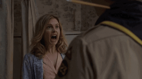 Scared Rose Mciver GIF by CBS