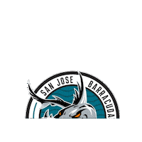 Logo Hockey Sticker by San Jose Barracuda