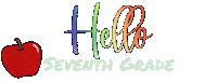 Back To School Hello Sticker