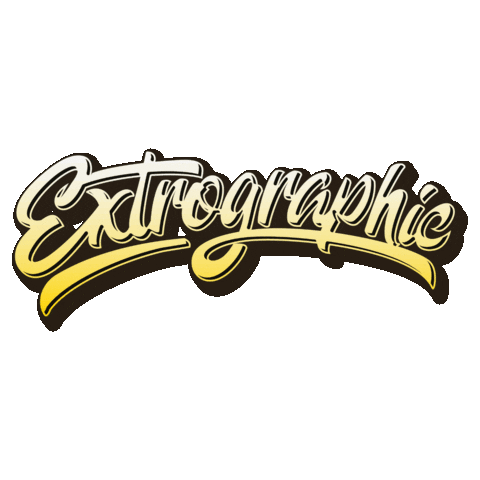 Extro Sticker by Ridedge Graphics