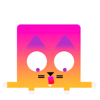Cat Im Busy Sticker