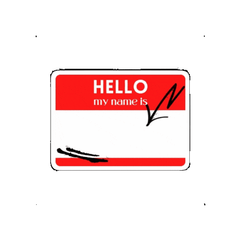 Mynameis Sticker