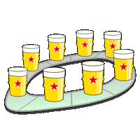 Happy Hour Star Sticker by Asia Pacific Breweries Singapore